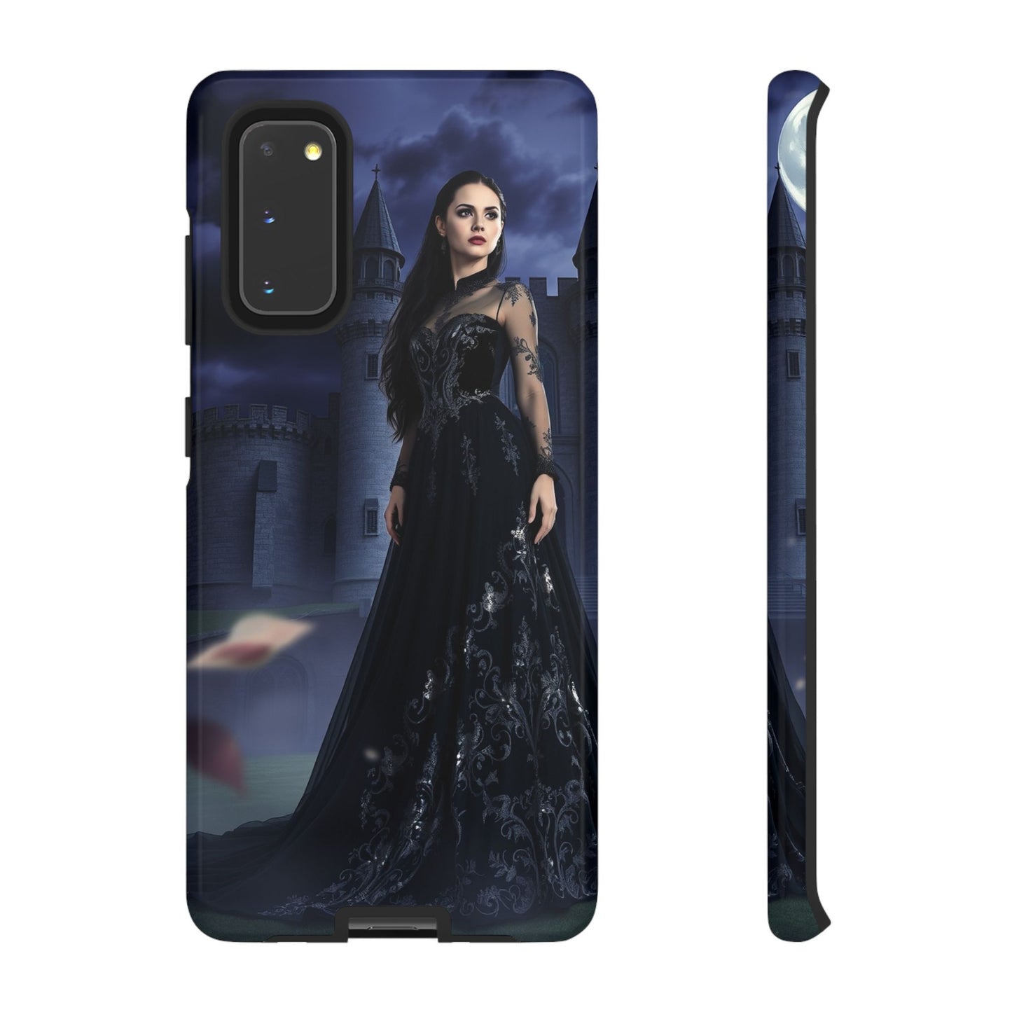 Samsung Gothic Moonlight Phone Case — Dark Castle Witch Design
