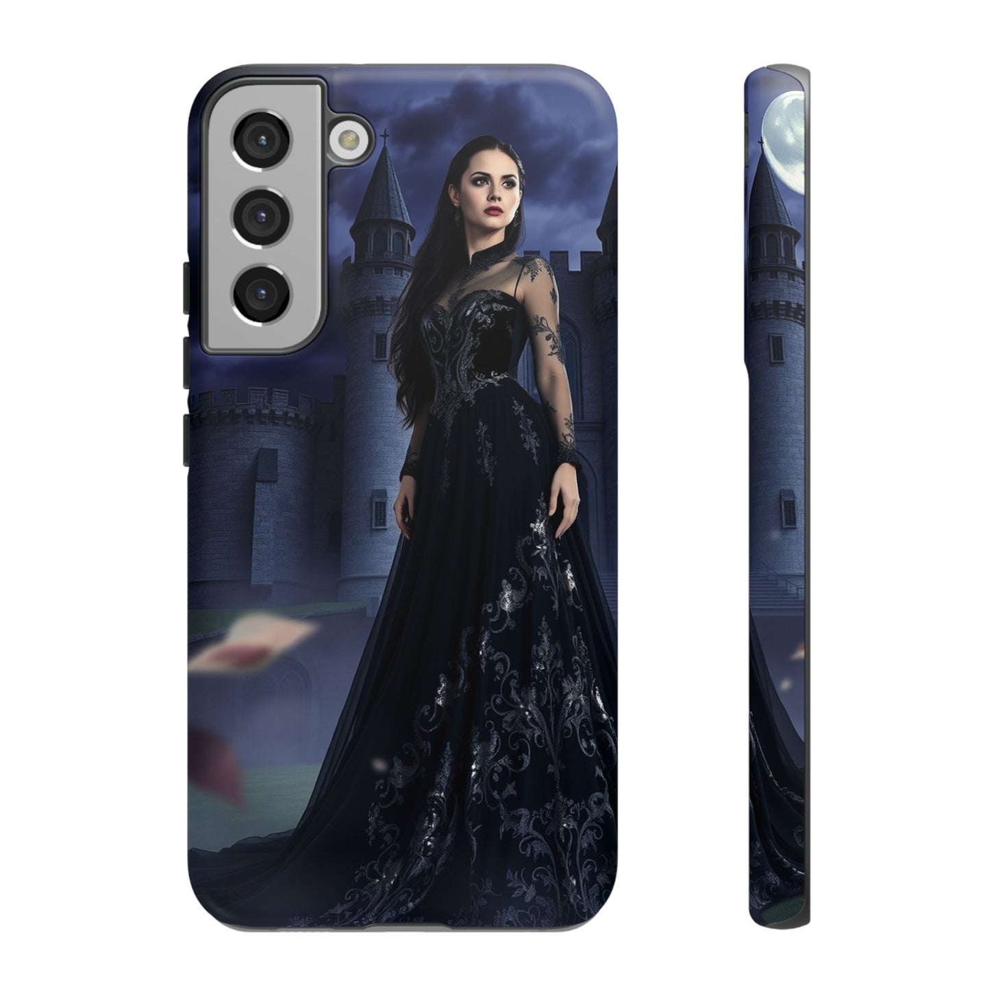 Samsung Gothic Moonlight Phone Case — Dark Castle Witch Design