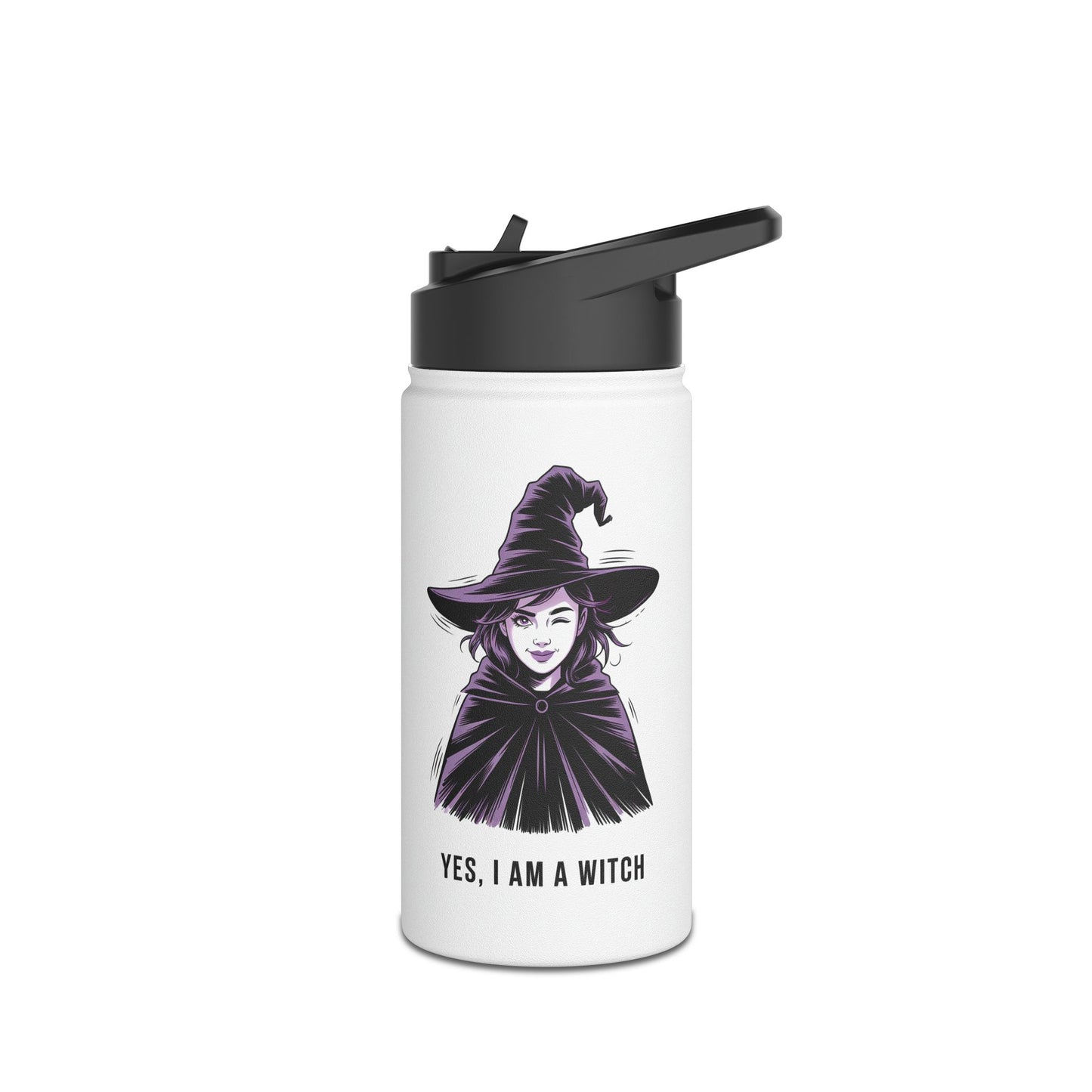 Stylish Stainless Steel Water Bottle | Eco-Friendly Drinkware, Travel Hydration, Perfect Gift for Witch Lovers, Outdoor Adventures, [...]