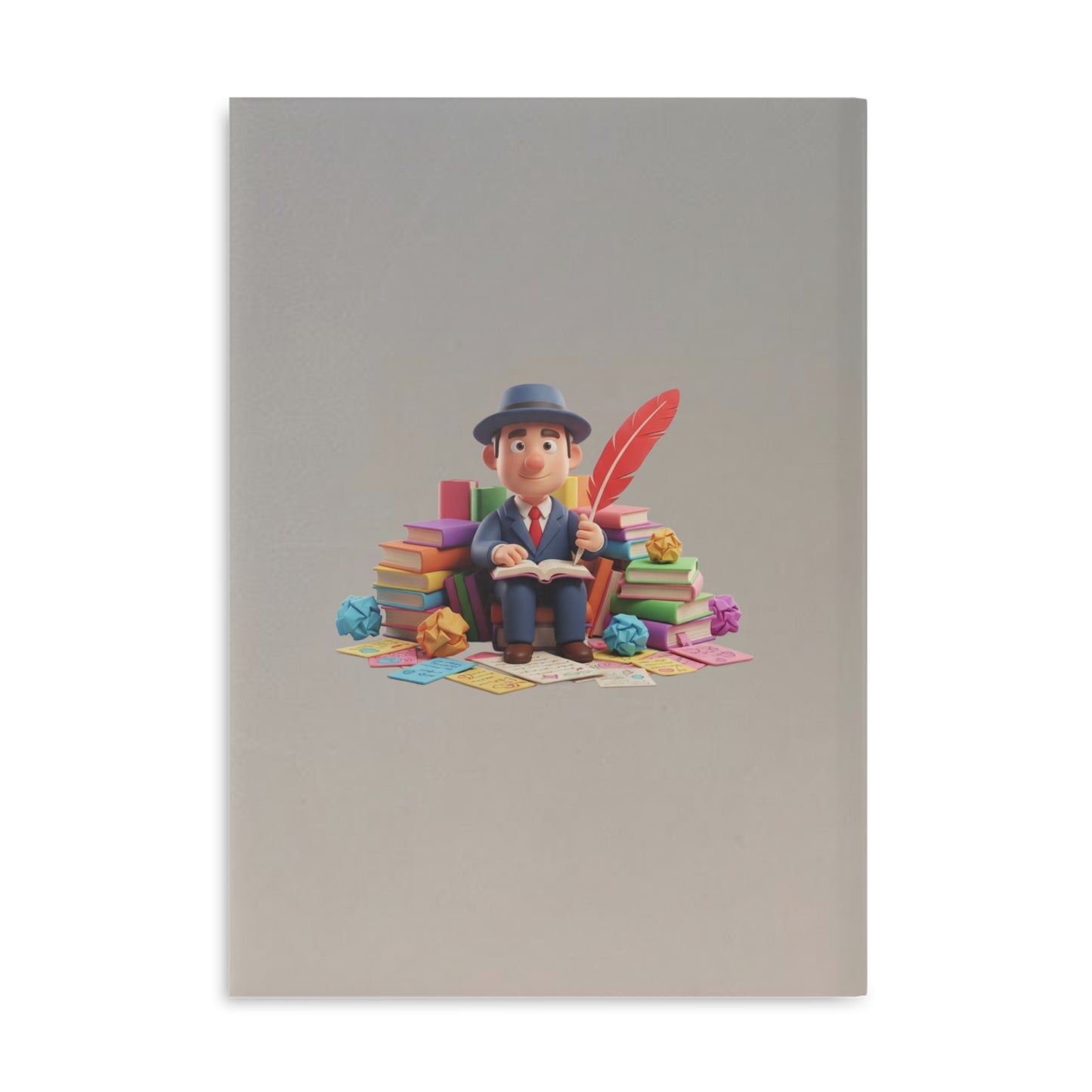 2026 Writer’s Planner Hardcover Notebook — Puffy Cover Writing Journal