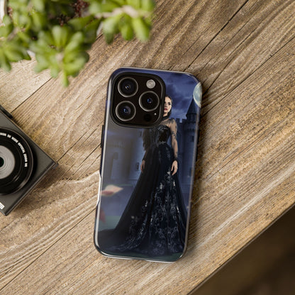 iPhone Gothic Moonlit Castle Phone Case — Elegant Dark Fantasy Protective Cover