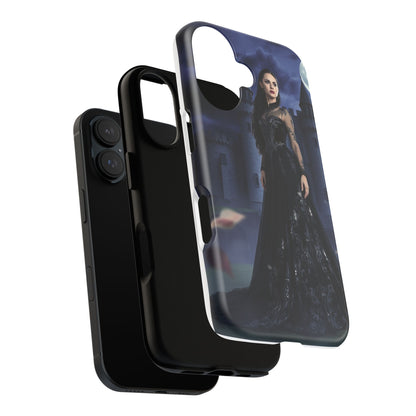 iPhone Gothic Moonlit Castle Phone Case — Elegant Dark Fantasy Protective Cover