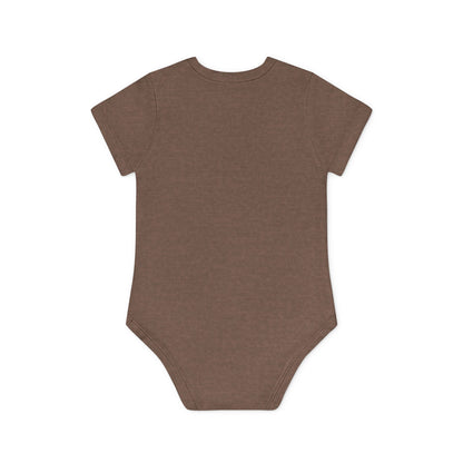 Baby Bodysuit — Cozy Fox by the Window Organic Short Sleeve Baby Onesie