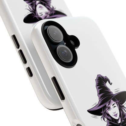 iPhone Yes, I Am a Witch Phone Case — Gothic Witch Illustration Protective Cover