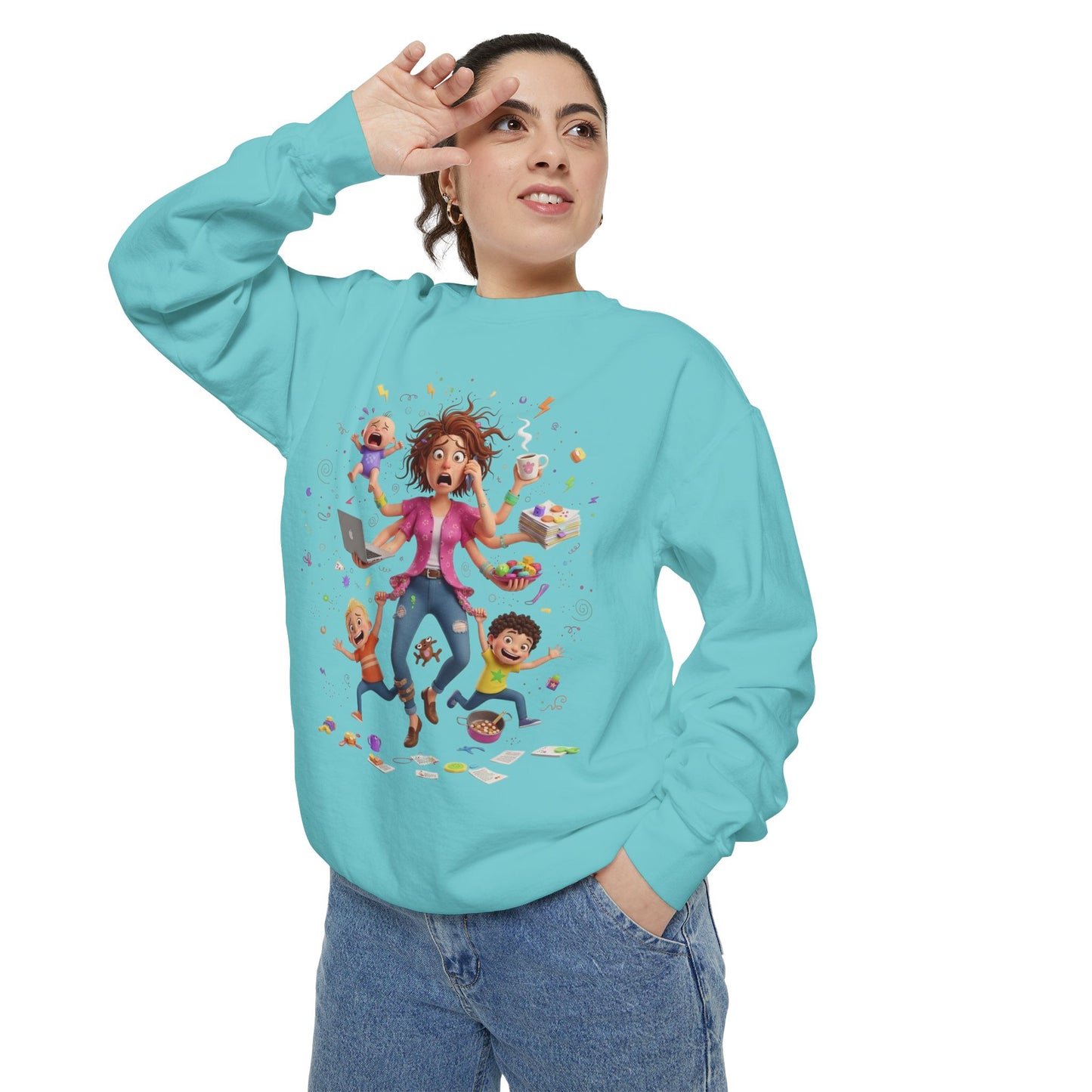 Unisex Garment-Dyed Sweatshirt