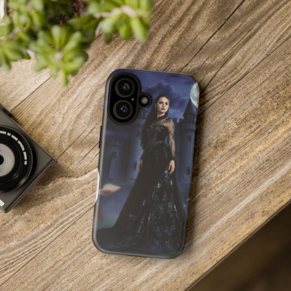 iPhone Gothic Moonlit Castle Phone Case — Elegant Dark Fantasy Protective Cover