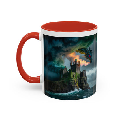 Fantasy Dragon Coffee Mug - Magical Gift for Fans of Fantasy, Mythology, and Art