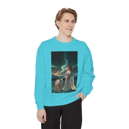 Mystic Aurora Goddess Sweatshirt