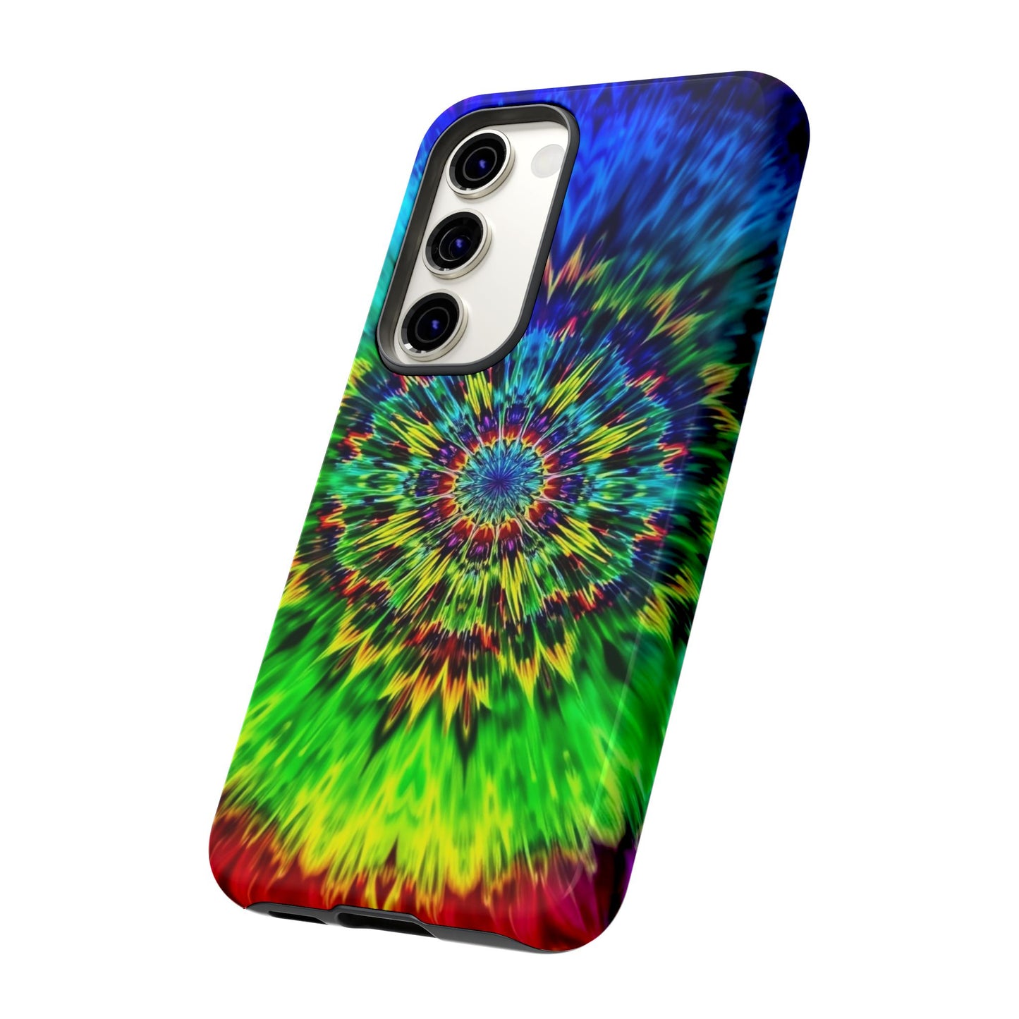 Fundas resistentes para Samsung - Funda para teléfono con mandala teñido anudado arcoíris