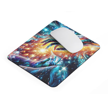 Galaxy Creation Mauspad – Kosmische Kunst-Schreibtischunterlage für Gamer und Kreative