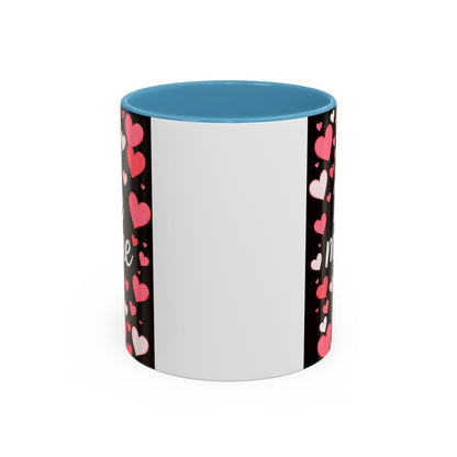 Valentine "Be Mine" Accent Coffee Mug