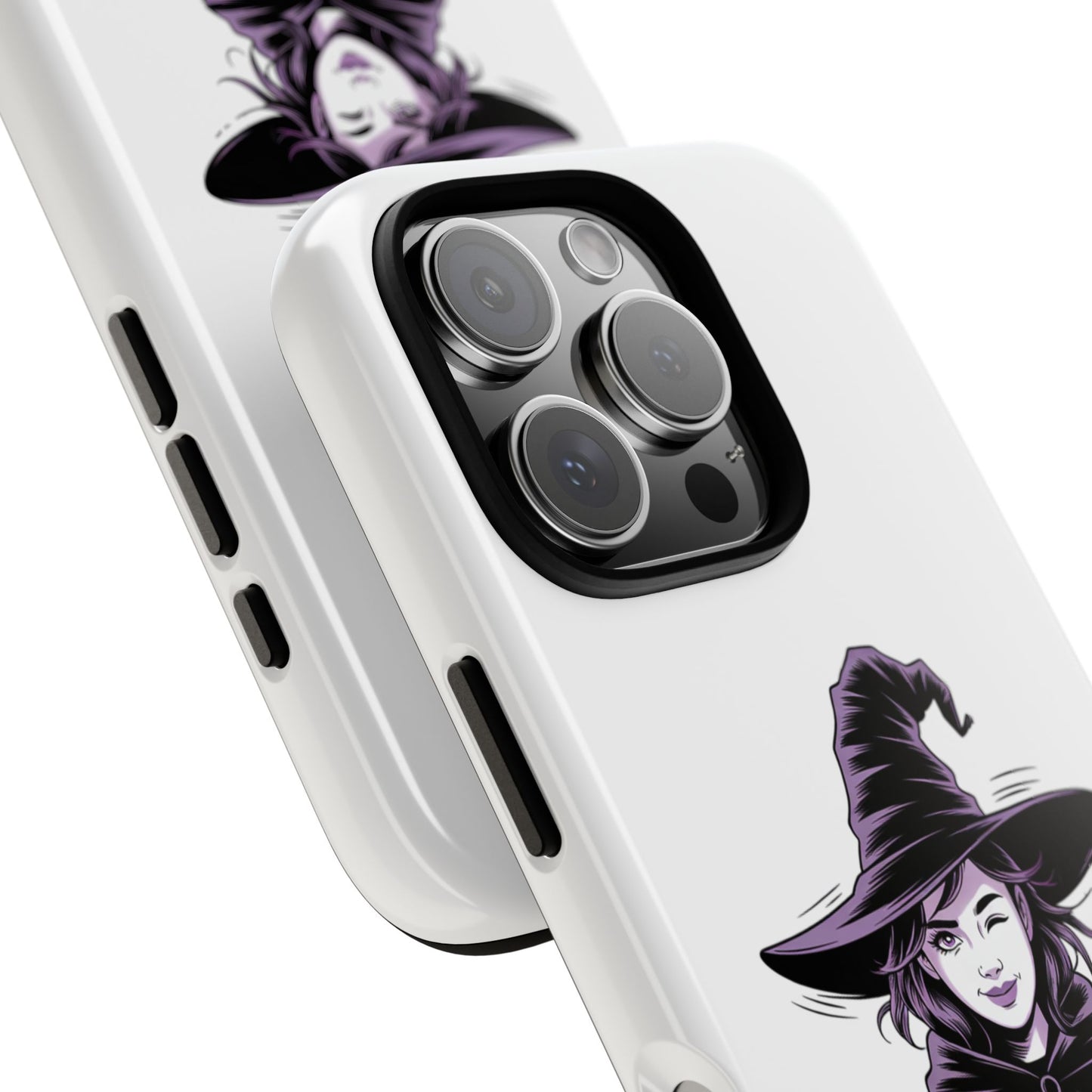 iPhone Yes, I Am a Witch Phone Case — Gothic Witch Illustration Protective Cover