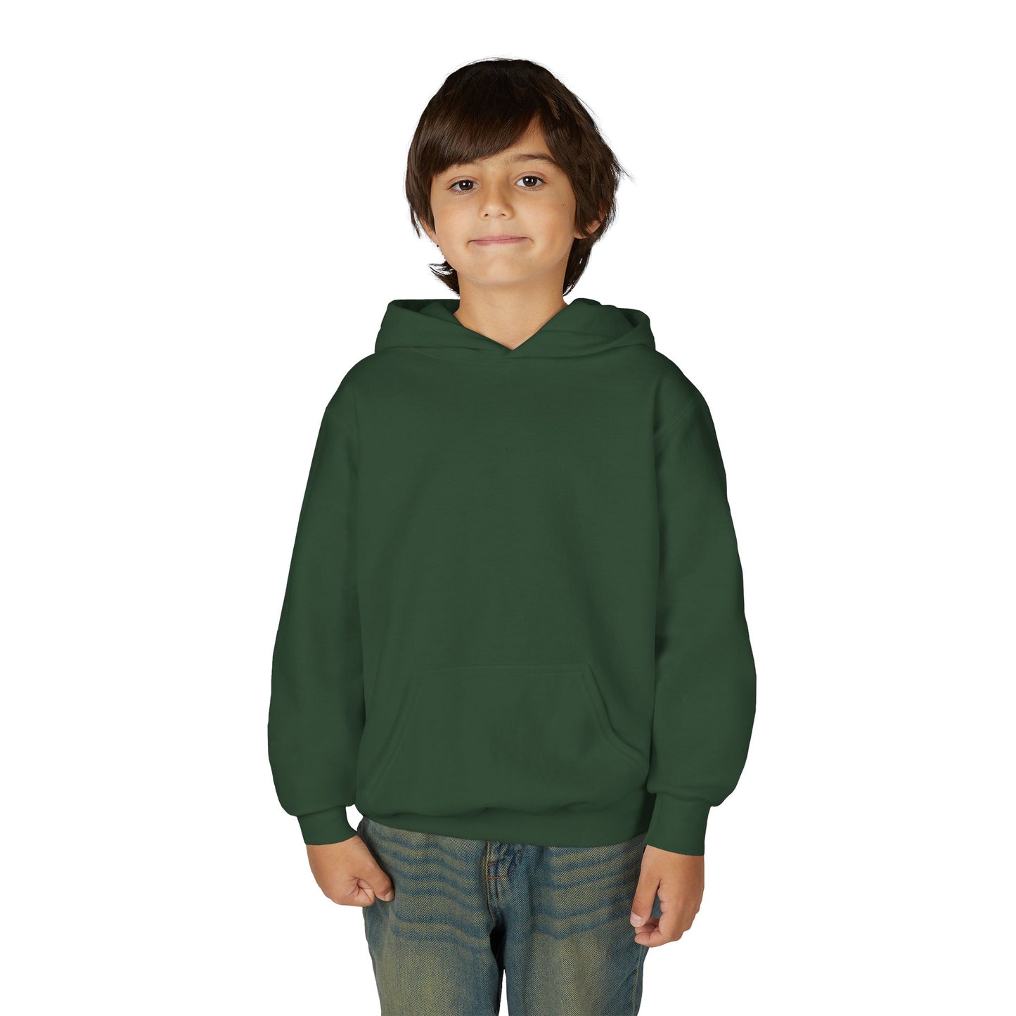 Youth Fox Winter Hoodie - Cute Fox at Window Kids Sweatshirt
