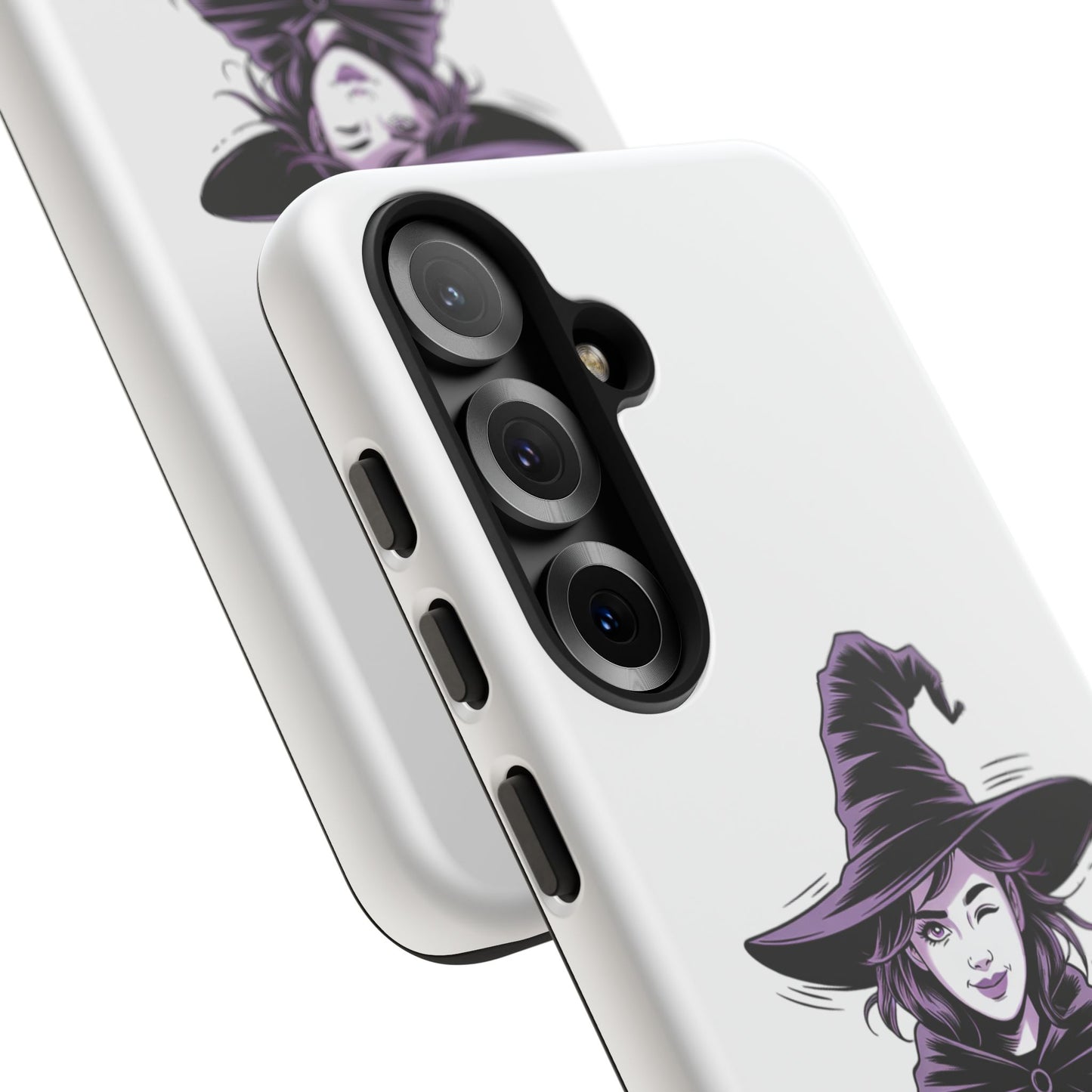 Funda para Samsung — «Sí, soy una bruja» con ilustración de bruja