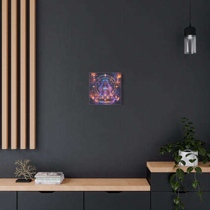 Mystic Meditation Canvas Print — Spiritual Goddess Wall Art