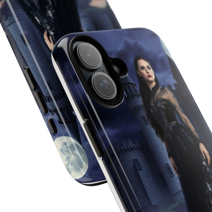 iPhone Gothic Moonlit Castle Phone Case — Elegant Dark Fantasy Protective Cover