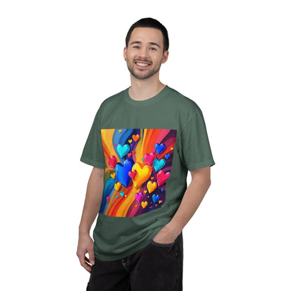 Colorful Heart Rainbow T‑Shirt