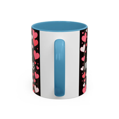 Valentine "Be Mine" Accent Coffee Mug