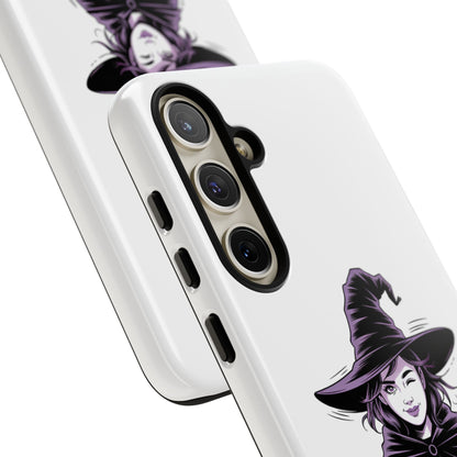 Funda para Samsung — «Sí, soy una bruja» con ilustración de bruja