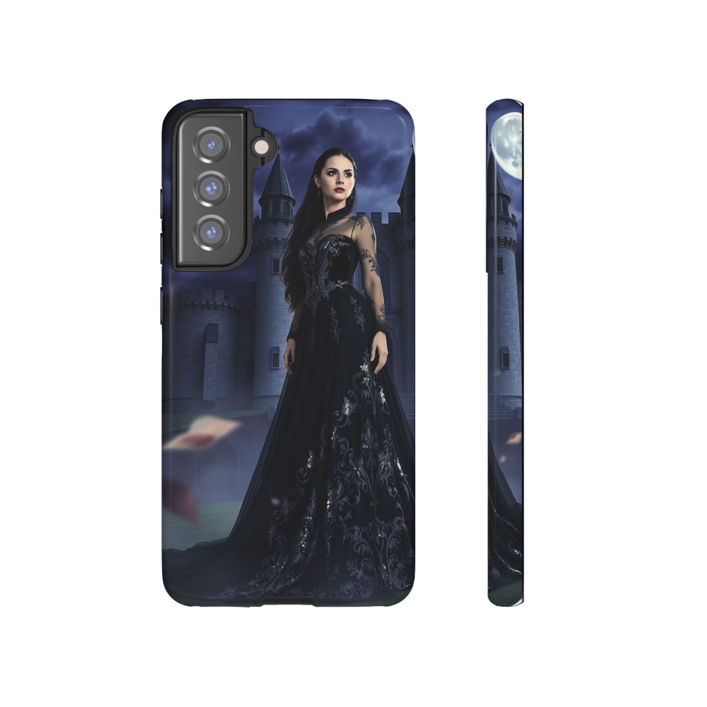 Samsung Gothic Moonlight Phone Case — Dark Castle Witch Design