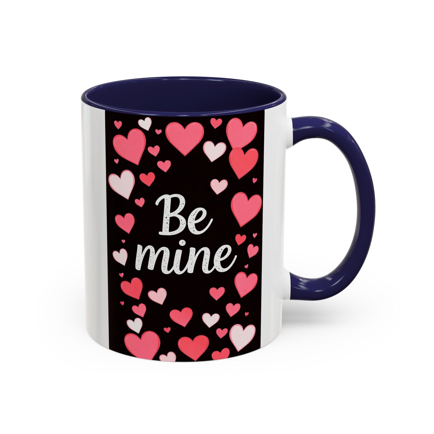Valentine "Be Mine" Accent Coffee Mug