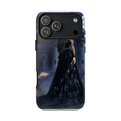 iPhone Gothic Moonlit Castle Phone Case — Elegant Dark Fantasy Protective Cover