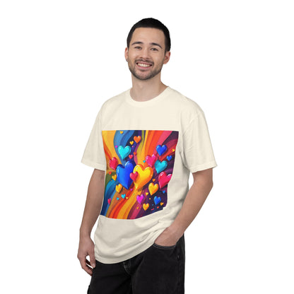 Colorful Heart Rainbow T‑Shirt