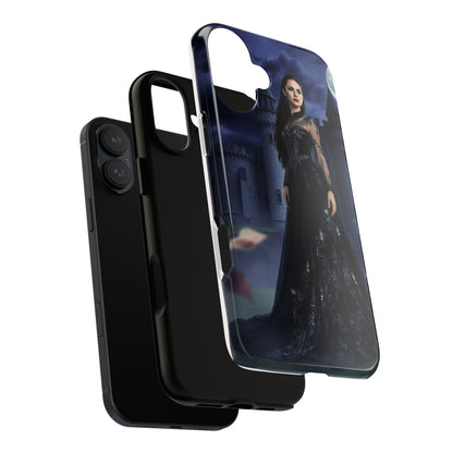 iPhone Gothic Moonlit Castle Phone Case — Elegant Dark Fantasy Protective Cover