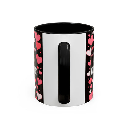 Valentine "Be Mine" Accent Coffee Mug