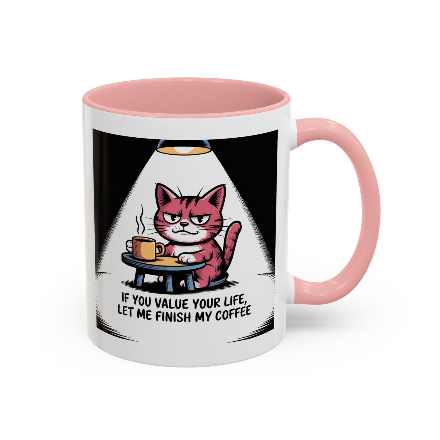 Cat Lover's Accent Coffee Mug - Funny Cat Design, Unique Gift for Coffee Enthusiasts, Cute Home Decor, Perfect for Birthdays and Any [...]
