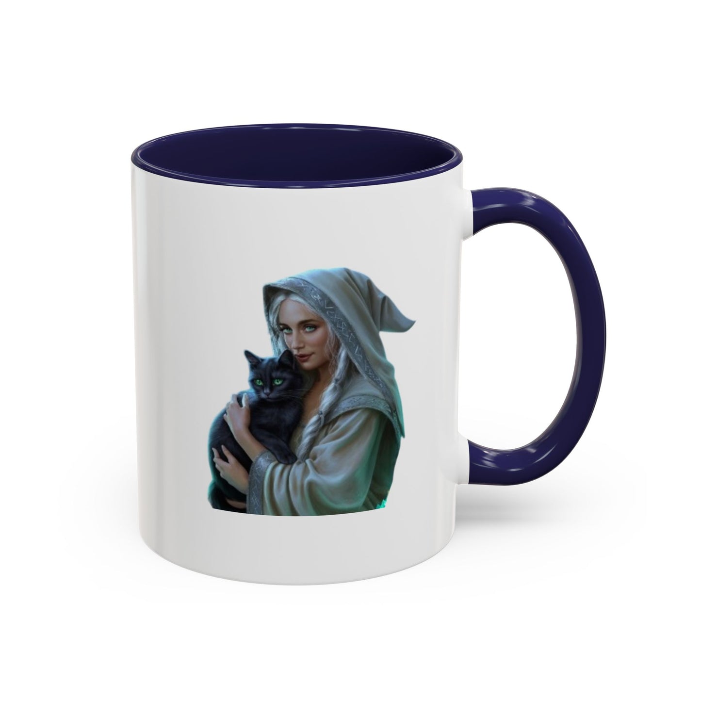 Mystical Pet Lover Mug | Unique Dog and Cat Coffee Cup | Gift for Animal Lovers, Cozy Nights, Witchy Vibes