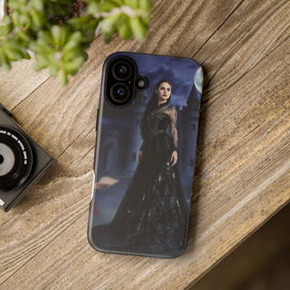 iPhone Gothic Moonlit Castle Phone Case — Elegant Dark Fantasy Protective Cover
