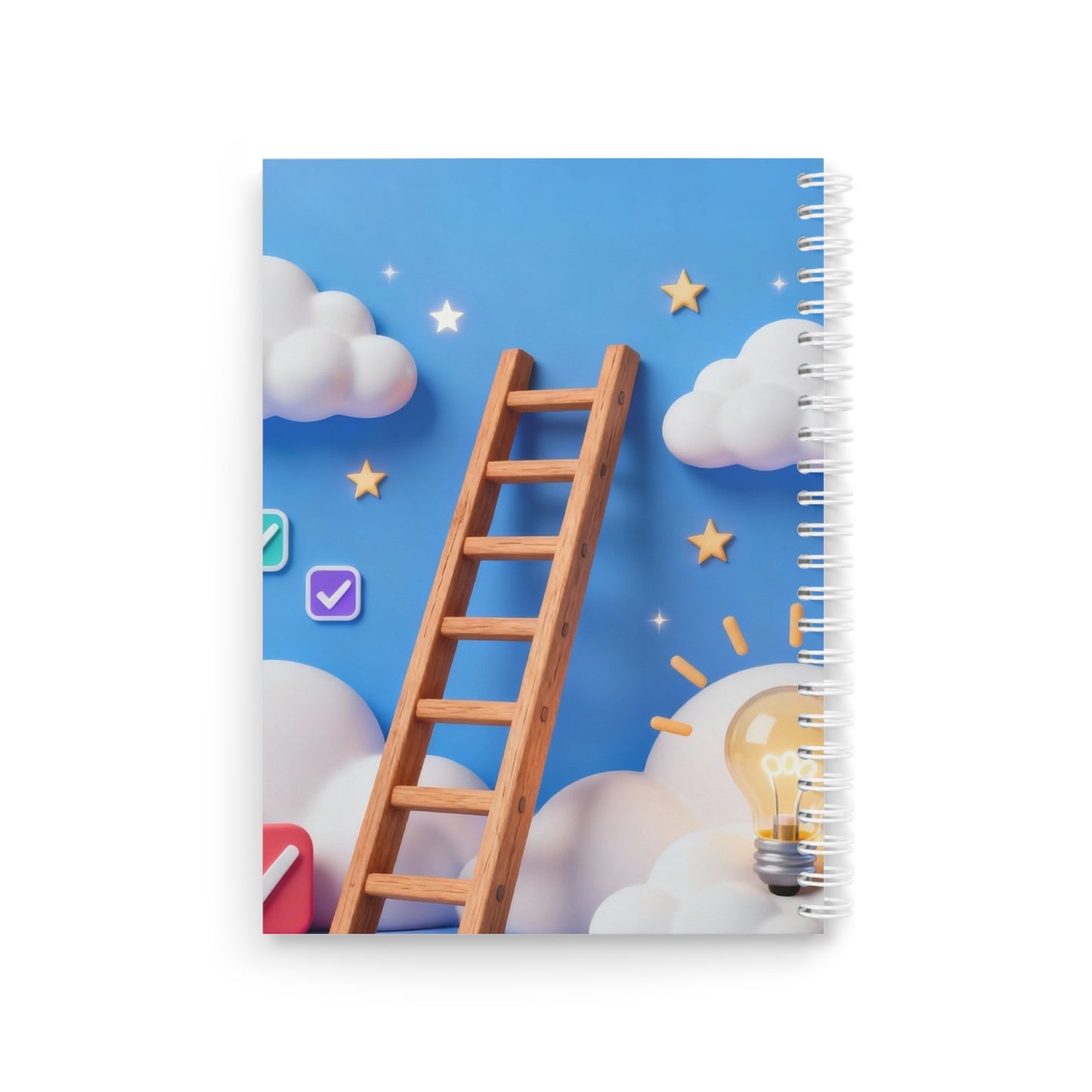 2026 Goals Spiral Notebook — "This year I will realize all my dreams" Planner