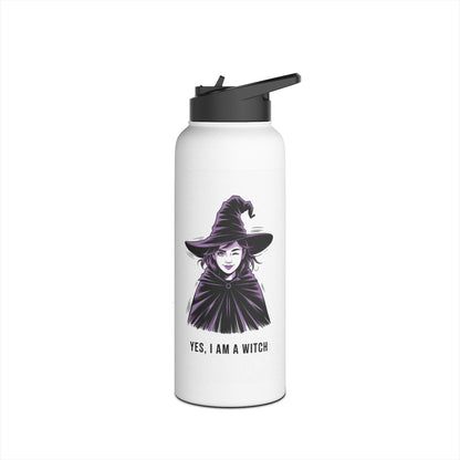 Stylish Stainless Steel Water Bottle | Eco-Friendly Drinkware, Travel Hydration, Perfect Gift for Witch Lovers, Outdoor Adventures, [...]