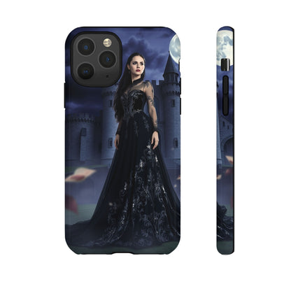 iPhone Gothic Moonlit Castle Phone Case — Elegant Dark Fantasy Protective Cover