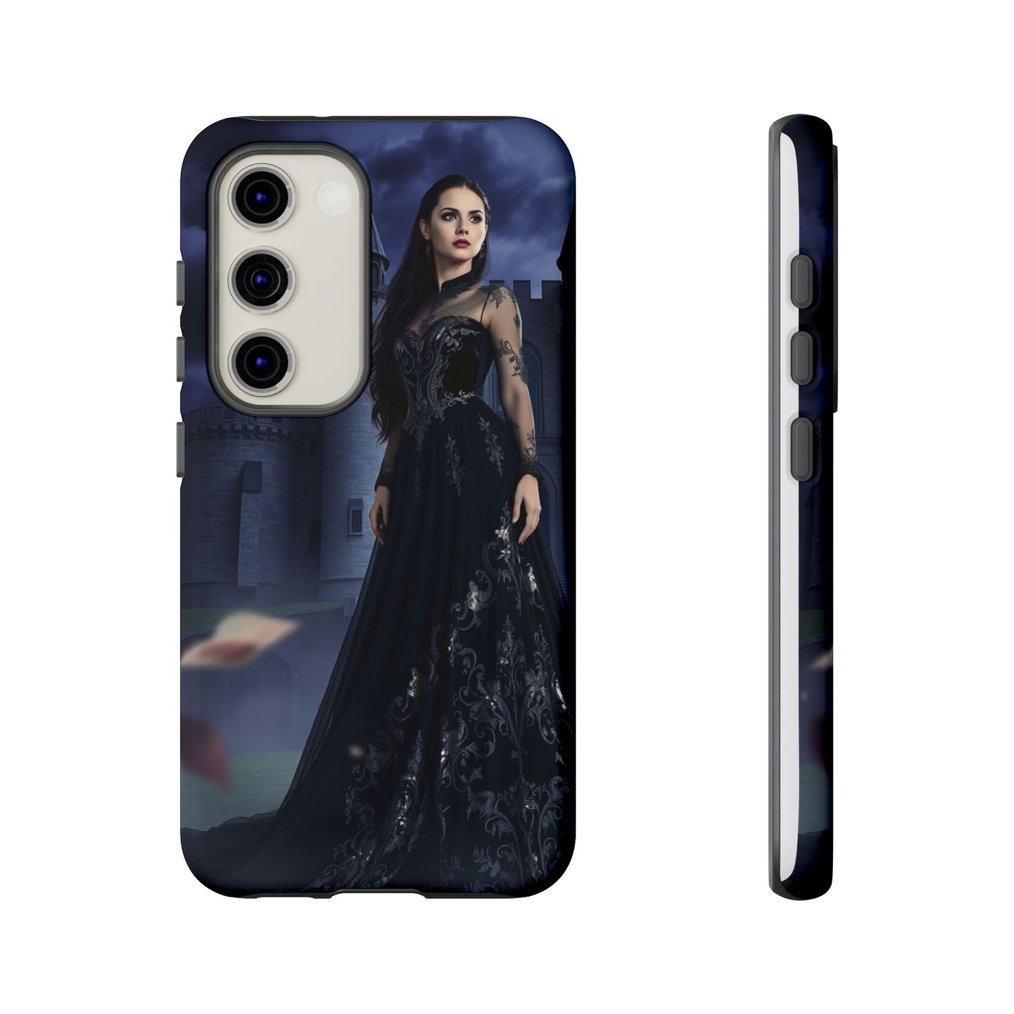 Samsung Gothic Moonlight Phone Case — Dark Castle Witch Design