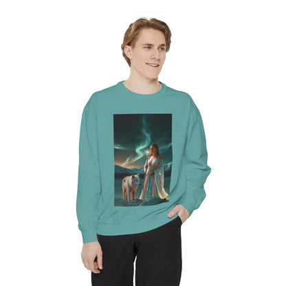 Mystic Aurora Goddess Sweatshirt