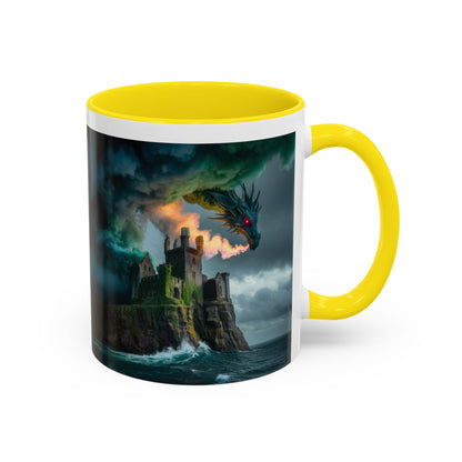 Fantasy Dragon Coffee Mug - Magical Gift for Fans of Fantasy, Mythology, and Art