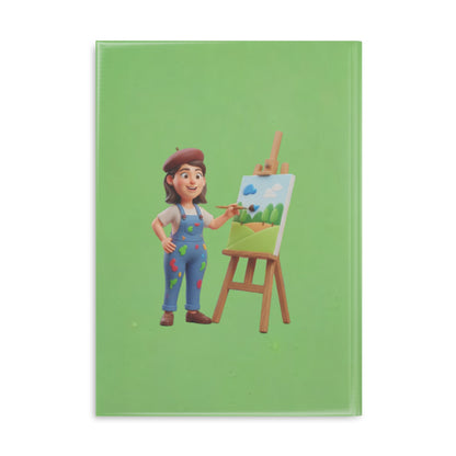 2026 Artist Planner Hardcover Notebook — Puffy Cover Sketch & Paint Journal