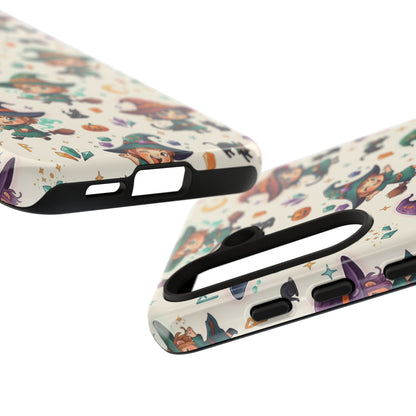 Samsung Handyhülle mit Hexenmotiv für Kinder – Niedliche Halloween-iPhone-Hülle