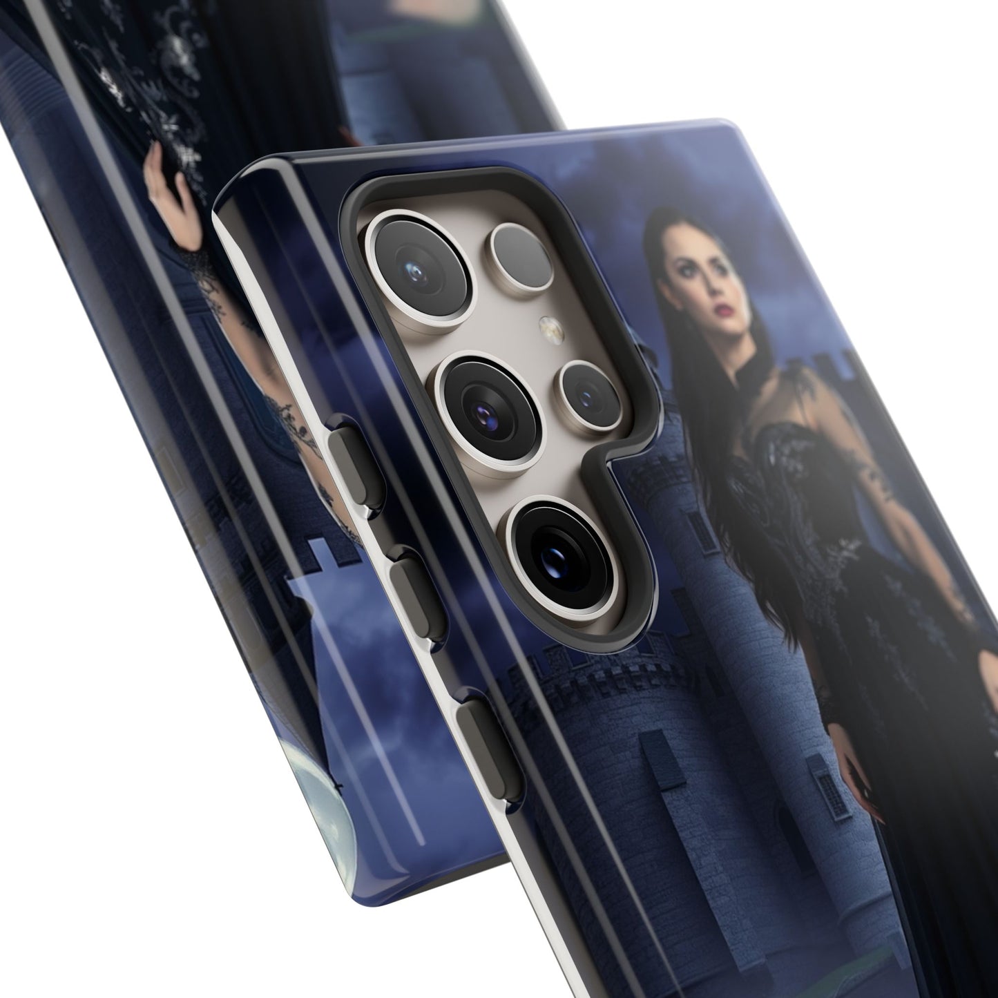 Samsung Gothic Moonlight Phone Case — Dark Castle Witch Design