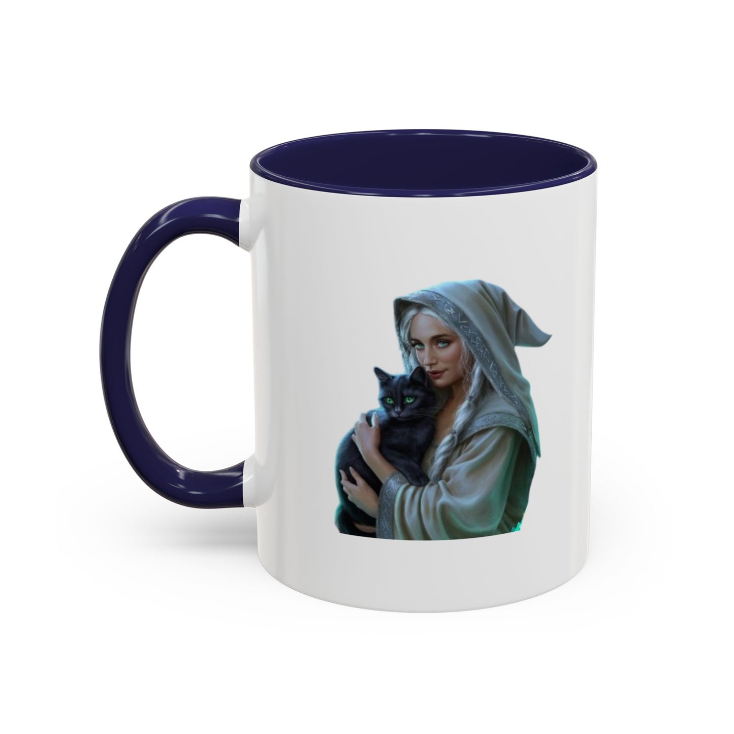 Mystical Pet Lover Mug | Unique Dog and Cat Coffee Cup | Gift for Animal Lovers, Cozy Nights, Witchy Vibes