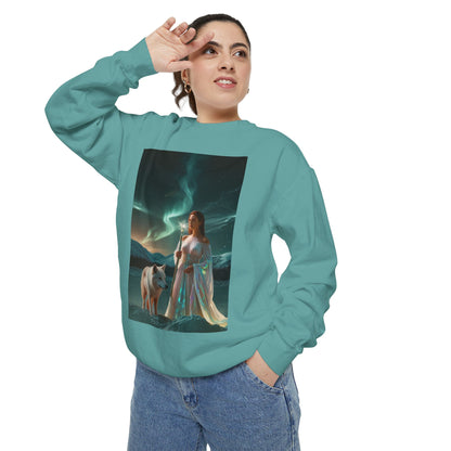Mystic Aurora Goddess Sweatshirt