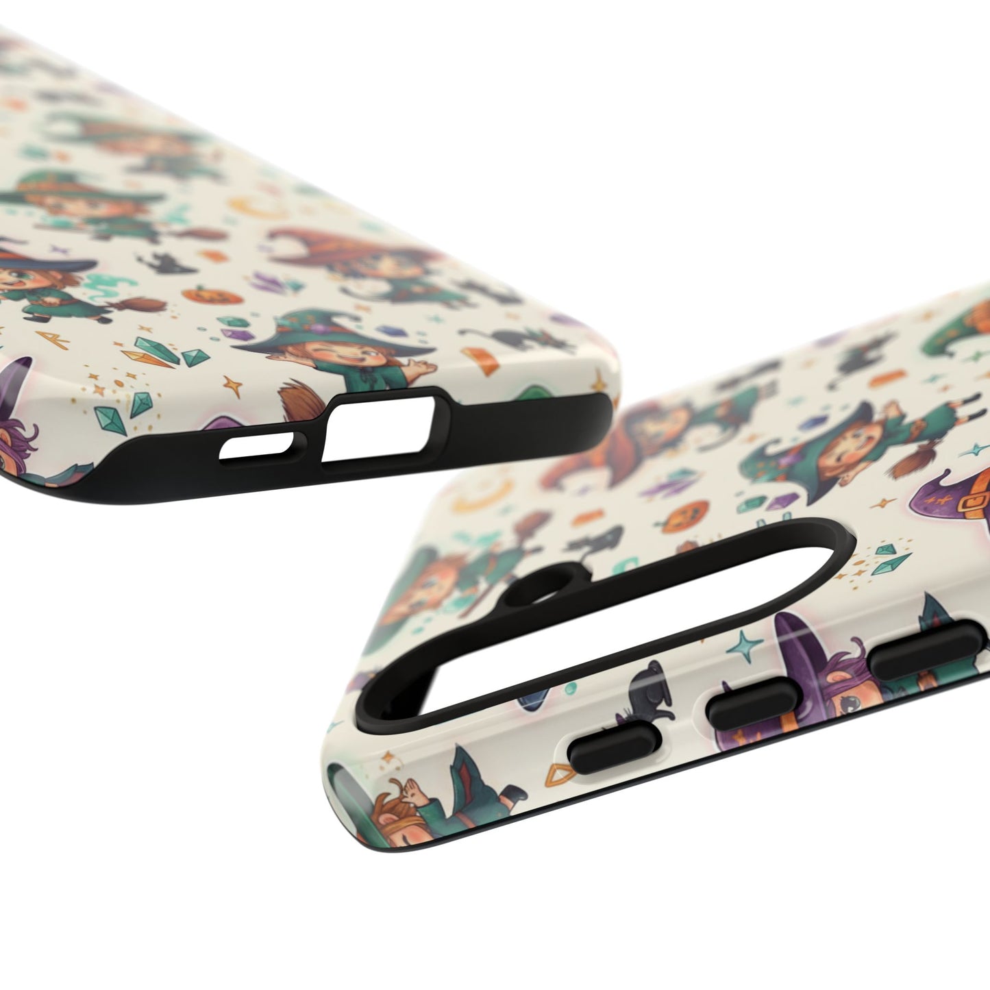 Samsung Handyhülle mit Hexenmotiv für Kinder – Niedliche Halloween-iPhone-Hülle