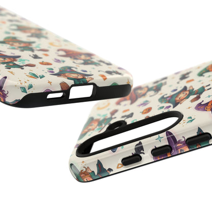 Samsung Handyhülle mit Hexenmotiv für Kinder – Niedliche Halloween-iPhone-Hülle