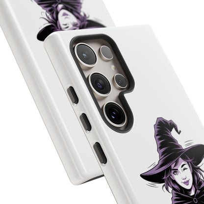 Funda para Samsung — «Sí, soy una bruja» con ilustración de bruja