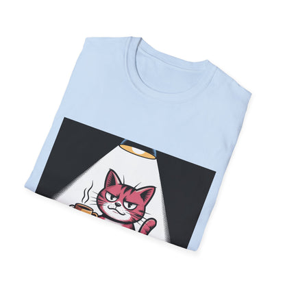 Cat Coffee T-Shirt — “If You Value Your Life, Let Me Finish My Coffee” Funny Cat Tee