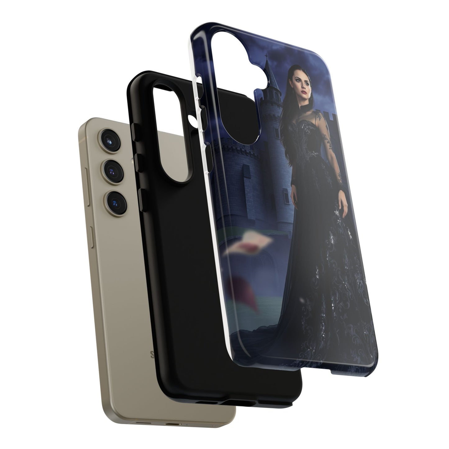 Samsung Gothic Moonlight Phone Case — Dark Castle Witch Design