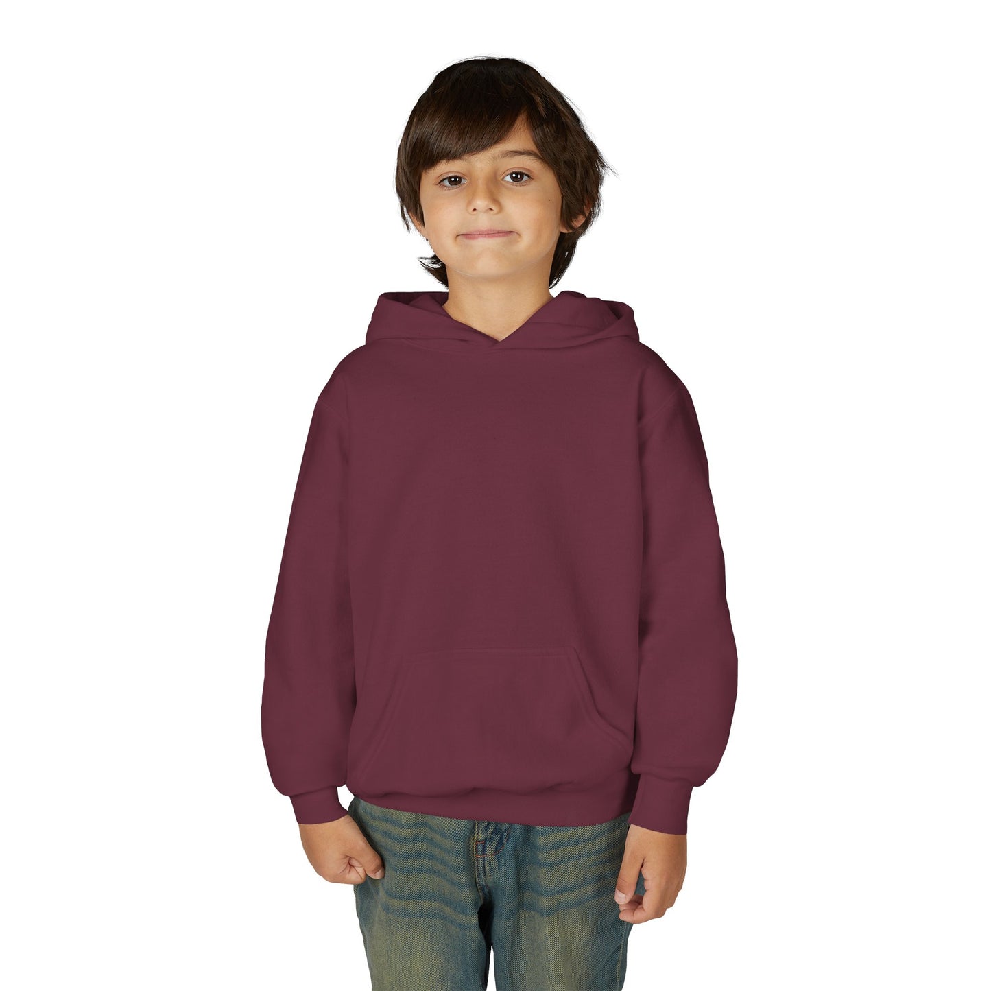 Youth Fox Winter Hoodie - Cute Fox at Window Kids Sweatshirt