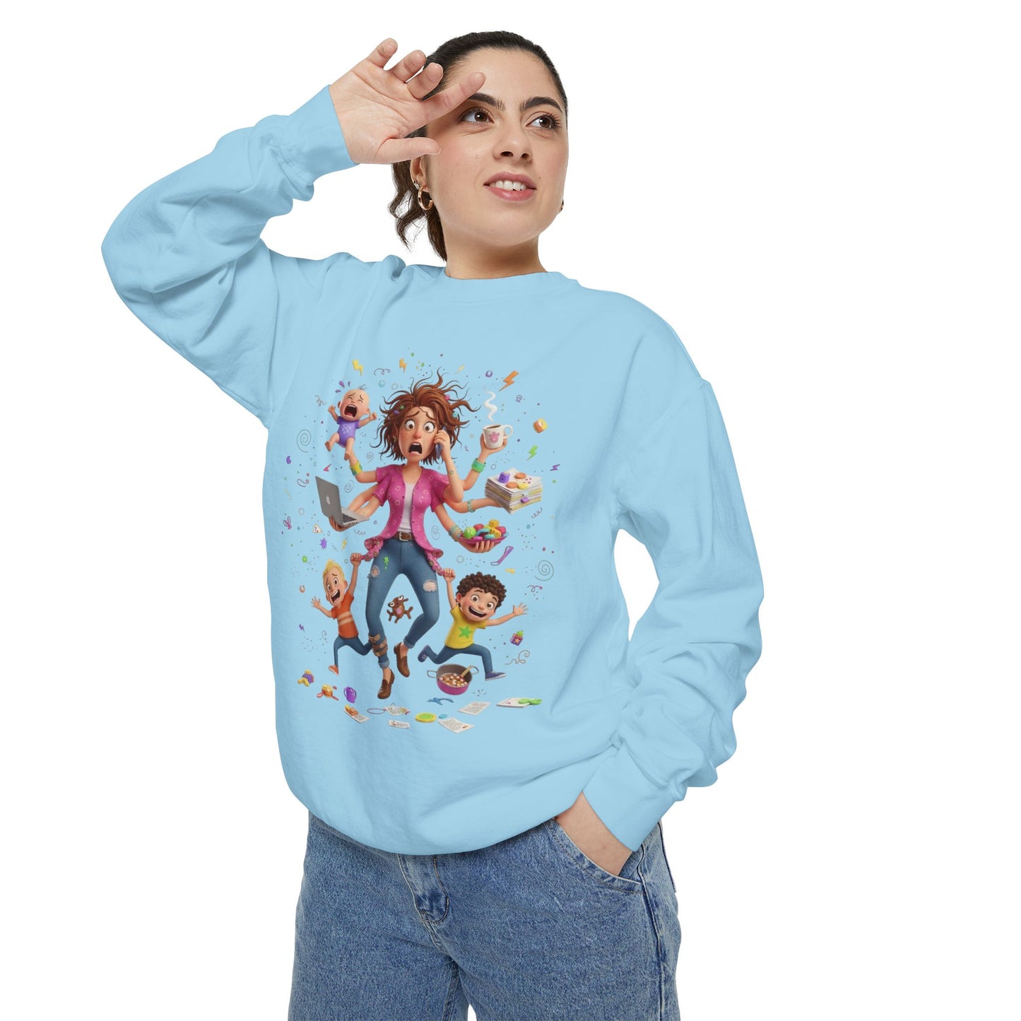Unisex Garment-Dyed Sweatshirt